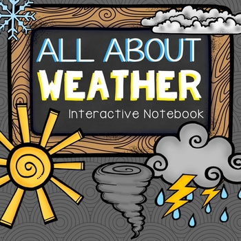Preview of Weather Interactive Notebook