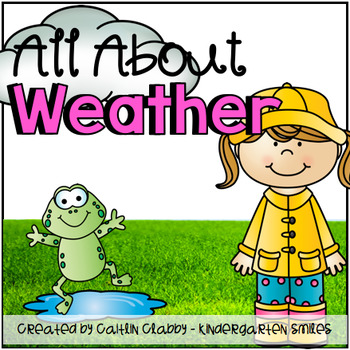 Preview of Weather : All About Weather- Math, Literacy, and More!