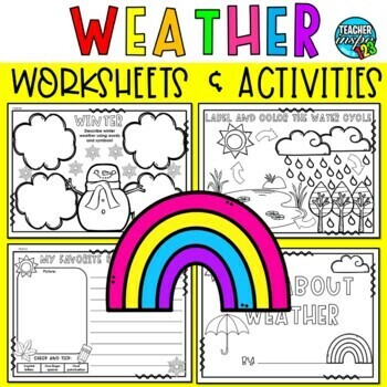 Preview of Weather, Climate, Water Cycle - Earth Science Interactive Notebook