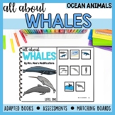 All About Whales - Adapted Book