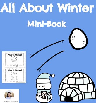 Preview of All About Winter Mini-Book