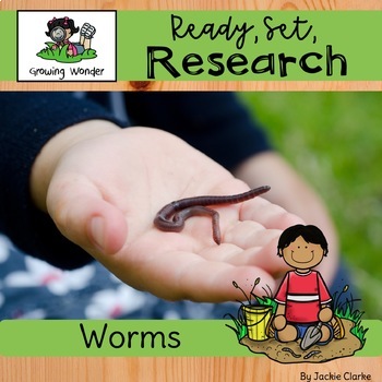 Preview of All About Worms (Nonfiction Informational Writing Animal Research)