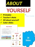 All About Yourself for K-G kids
