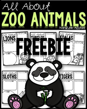 All About Zoo Animals - FREEBIE