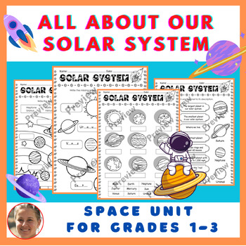 Preview of All About Solar System Activities - Fun and Creative Worksheets