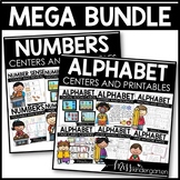 Alphabet Practice and Number Sense Activities Kindergarten
