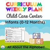 All About the Alphabet!- Infant Lesson Plan Printable- Week #8