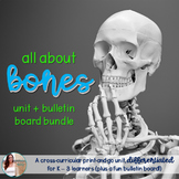 All About the Human Skeletal System - unit & bulletin bundle