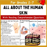 All About the Human Skin | Reading passages | Diagrams | A