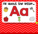 All About the Letter A - Letter of the Week SMARTBoard Act