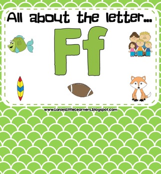 Preview of All About the Letter F - Letter of the Week SMARTBoard Activities!