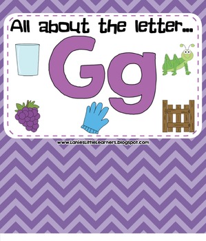 Preview of All About the Letter G - Letter of the Week SMARTBoard Activities!