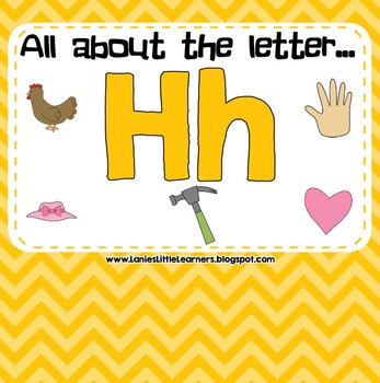 Preview of All About the Letter H - Letter of the Week SMARTBoard Activities!