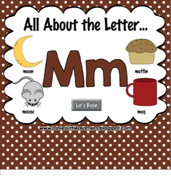 Preview of All About the Letter Mm {Letter of the Week SMARTboard Activities}