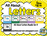 All About the Letter SMARTBoard Bundle 5