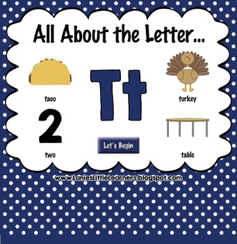 Preview of All About the Letter Tt {Letter of the Week SMARTboard Activities}