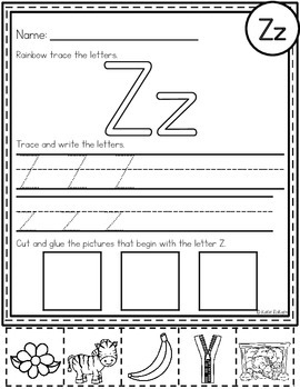 letter z activities by katie roltgen teachers pay teachers