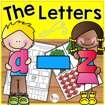 Preview of All About the Letters A-Z ( an alphabet review )