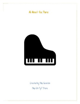 Preview of All About the Piano