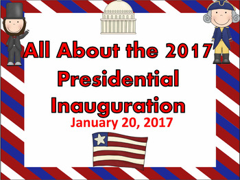 Preview of All About the Presidential Inauguration: Slideshow and Mini Book!