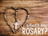 All About the Rosary {An Easy Reader for Primary Grades}