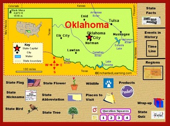 Preview of All About the State of Oklahoma