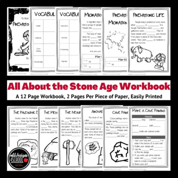 Preview of All About the Stone Age Workbook