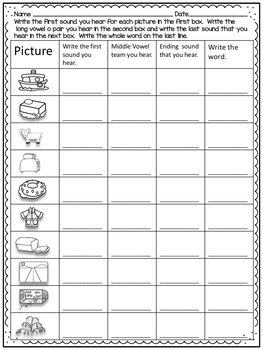 All About the Vowel Team OA - Long Vowel Team oa Worksheets | TpT
