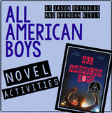 All-American Boys Novel Activities
