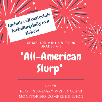 Preview of All-American Slurp Weeklong Lessons (Great for Distance Learning)
