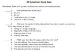 All American Slurp by Lensey Namioka Quiz