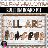 All Are Welcome - American Sign Language Bulletin Board