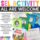 All Are Welcome Banner - First Day of School Book Companio