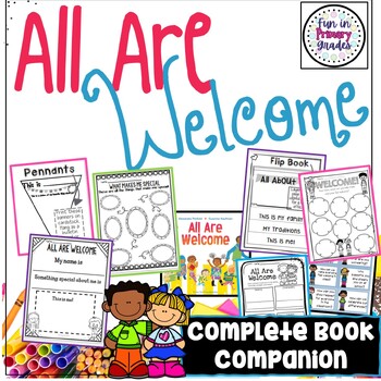 Preview of All Are Welcome Book Companion Activities and Craft