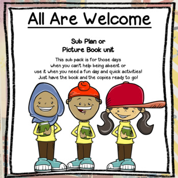 Preview of All Are Welcome Picture Book Companion