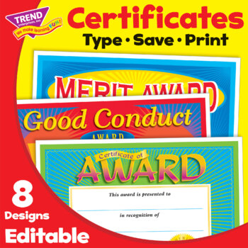 Preview of All-Around Excellence Certificate Award | Multipack | Print & Digital