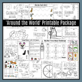 All Around the World Printable Homeschool Package