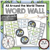 All Around the World Theme - Word Wall