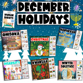 Preview of All DECEMBER Holidays and Celebrations - Cultural Diversity and Inclusion
