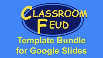 Preview of All Monthly Family Feud Google Slides Template - 2024 Growing Bundle