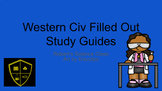 All Filled Out Western Civ II (1600 to 1945) Study Guides