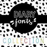 Free Fonts for Personal Use by Diary Fonts (90 Fonts)