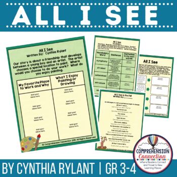 Cynthia Rylant's writing style works well for teaching so many skills including author's craft, visualizing, point of view, imagery, drawing conclusions, making inferences, and finding text evidence to support thinking. In this post, I share my top ten favorite titles and ideas to go with each.