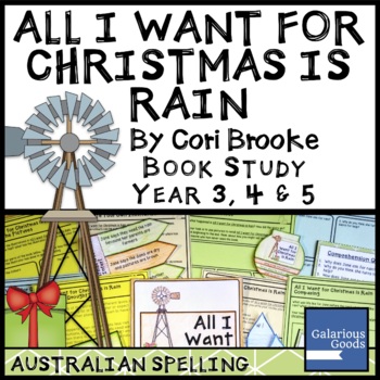 Preview of All I Want for Christmas is Rain by Cori Brooke - Christmas Book Study