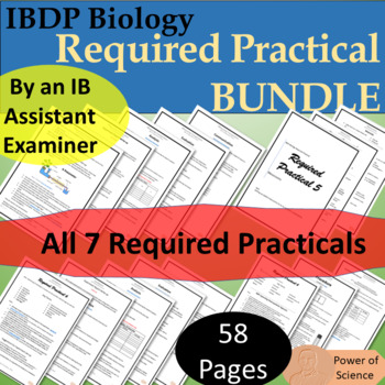 Preview of All IB Biology Required Practicals 1-7 - BUNDLE - By an IB Assistant Examiner