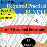 All IB Biology Required Practicals 1-7 - BUNDLE - By an IB