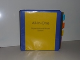 All-In-One Organizational Binder