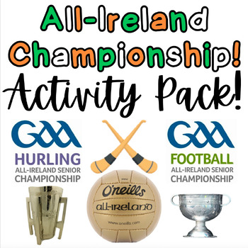 Preview of GAA All-Ireland Championship (Hurling & Gaelic Football) Activity Pack!