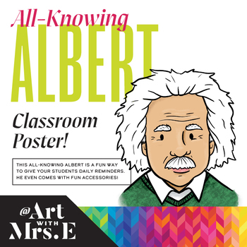 Preview of All-Knowing Albert || Classroom Poster