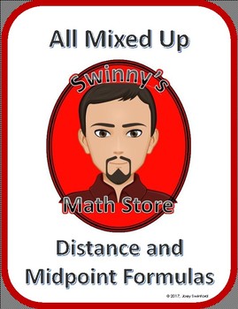 Preview of All Mixed Up: Distance and Midpoint Formulas